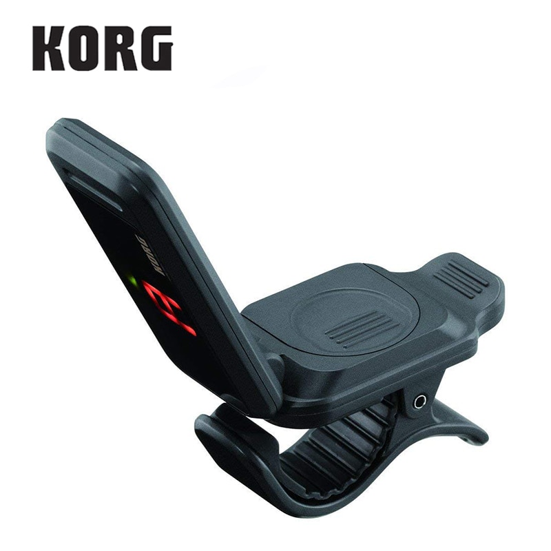 Korg pitchclip pc -1 pc-2 pc1 pc2 ultrabærbar lavprofils gitartuner kromatisk tuner - ultrabærbar - kan enkelt brettes