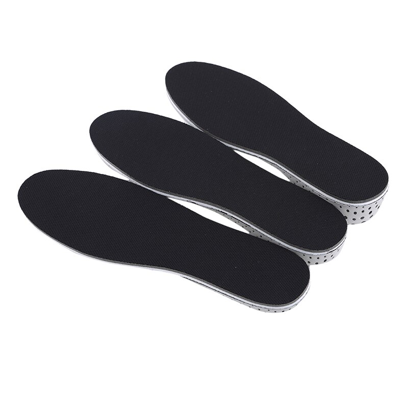 1 pair Men Women Increase Height High Full Insoles Memory Foam Shoe Inserts Pillows