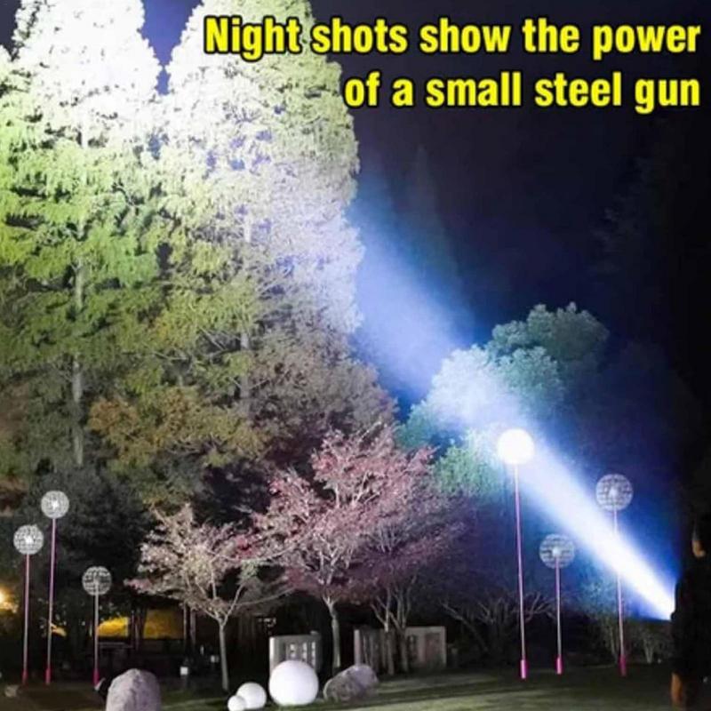 Oplaadbare Led Zaklampen Felle Zaklamp Waterbestendige Compacte Valbestendige Kleine Zaklamp Met 5 Modi Voor Kamperen