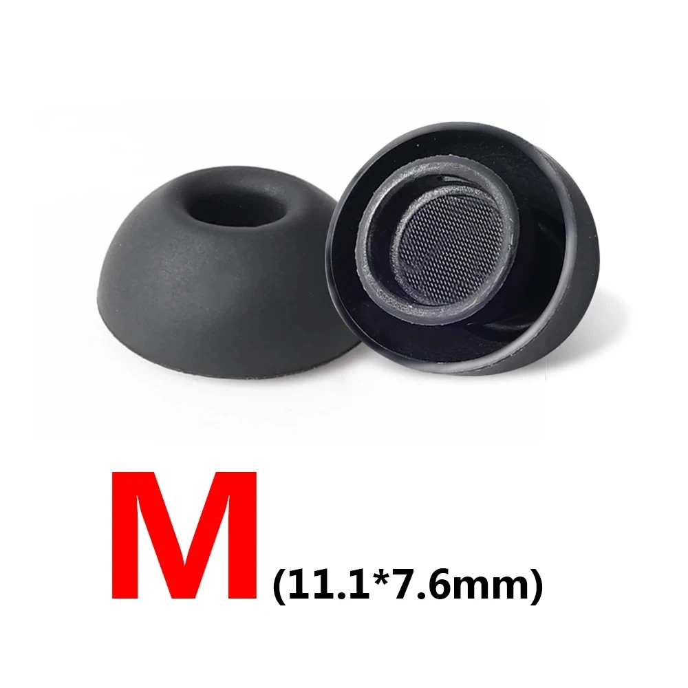 Almohadillas de repuesto para AirPods Pro 1st 2nd, almohadillas de goma de silicona, tapa de auriculares, accesorios de Gel XS/S/M/L, color blanco
