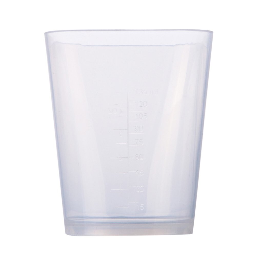 Multifunctional Plastic Hair Dye Water Measuring Cup Hairdressing Measuring Cup Dyeing Medicine Bowl: Transparent