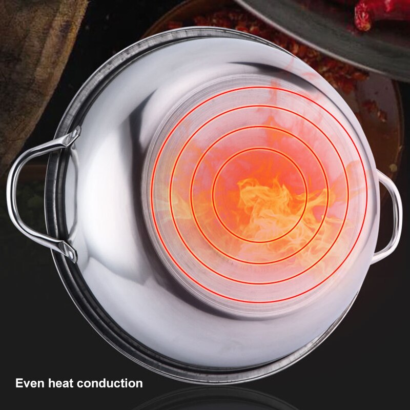 Thickened stainless steel split pot pot multi-function shabu-shabu Yuanyang pot and mother pot induction cooker household