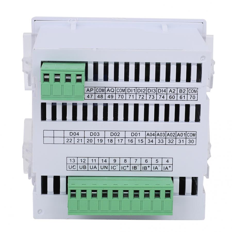 220V Power Meter Multifunctional Digital LED Electricity Volt Power Meter RS485 Communication