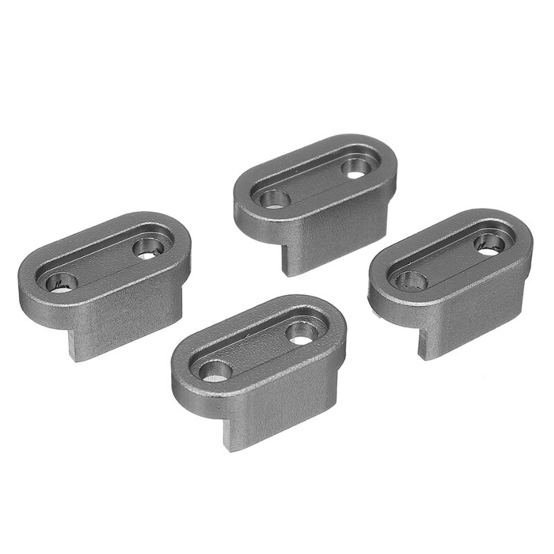 Upgrade-ersatzteile stoßdämpfer 4 stück fester sitz für wpl  b14 b24 b16 1/16 rc auto graues metall zubehör kühler: Default Title