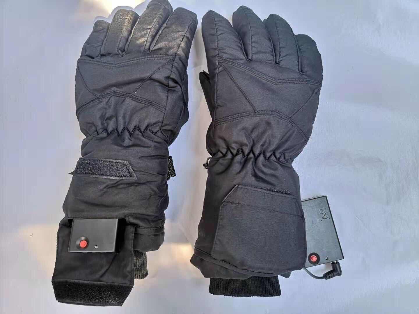 Unisex elektrische sokken met batterijverwarming, waterdichte handschoenen, thermische kousen, winterverwarming voor fietsen, skiën, warmere voeten en handen: Multi