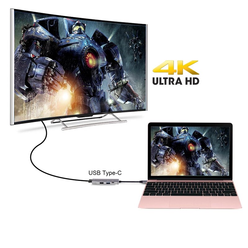 Usb c til hdmi adapter hub til til samsung dex station mhl til galaxy  s8 s9 s10/ plus note 10/9 fane  s4 s5e s6 type c / tordenbolt 3