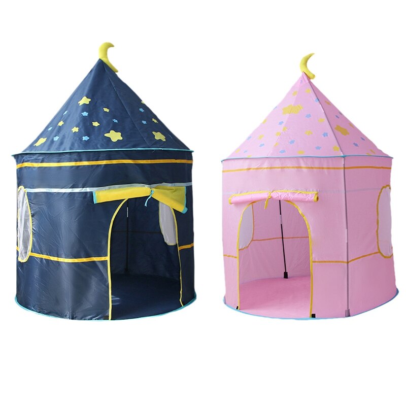 Tenda da gioco per bambini Princess Castle Playhouse con borsa per il trasporto portatile