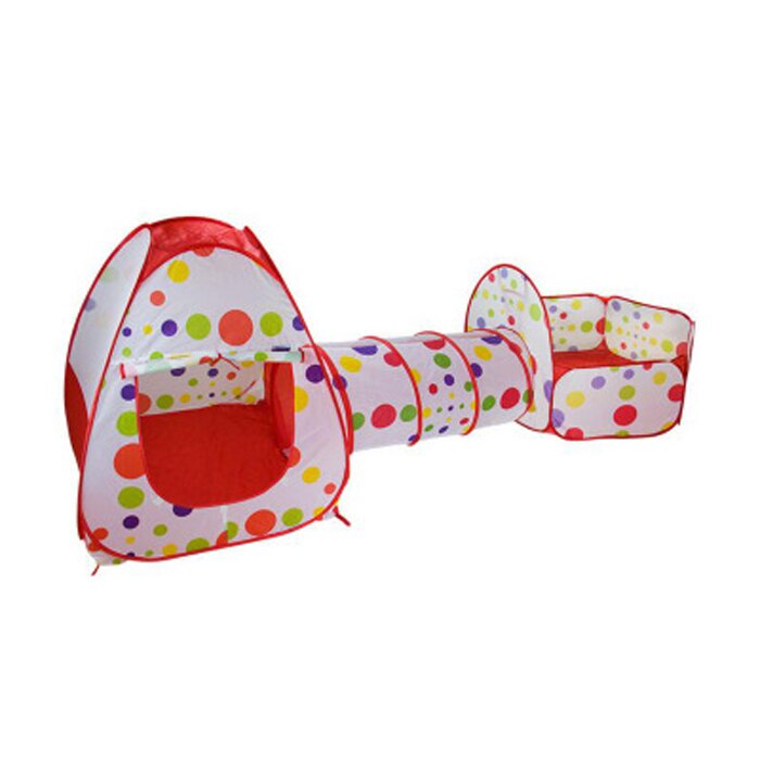 3 Pz/set Per Bambini Piscina Del Bambino Box Portatile Tende Da Campeggio con Crawling Tunnel Bambini Pit Palla Piscina di Palline Per Bambini Parco Giochi: QC0031RA