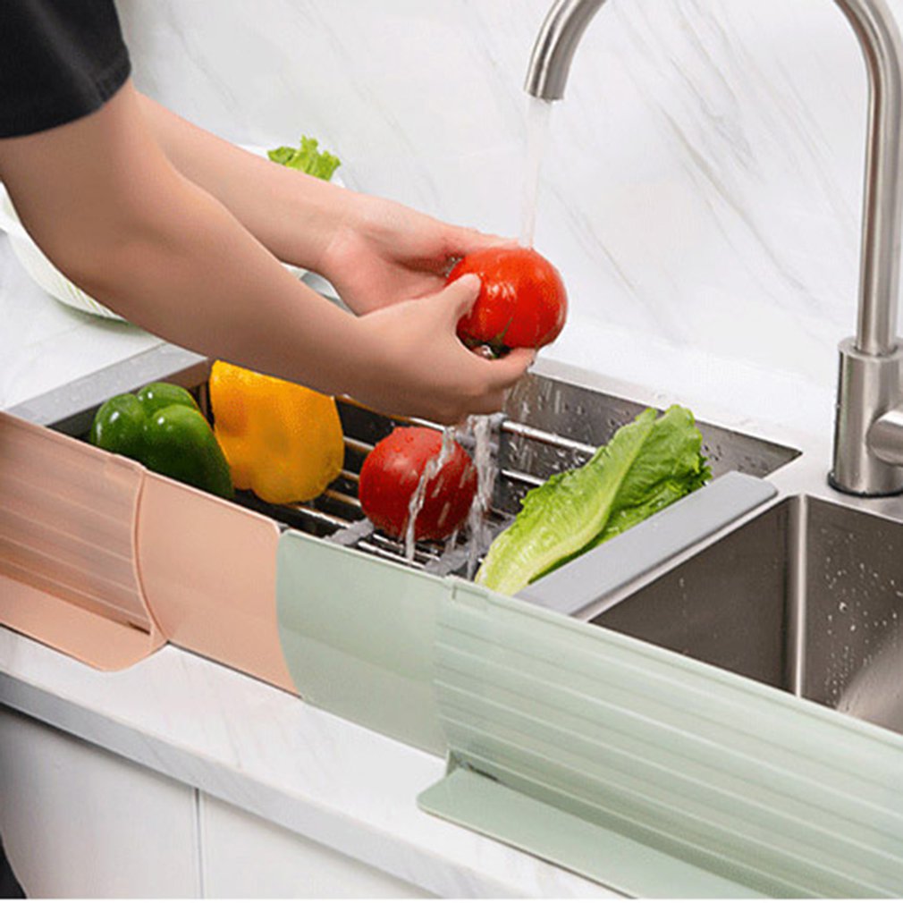 Intrekbare Wastafel Wastafel Water Splash Guard Anti-Splash Baffle Board Keuken Badkamer Lijm Sink Screen Ploetert