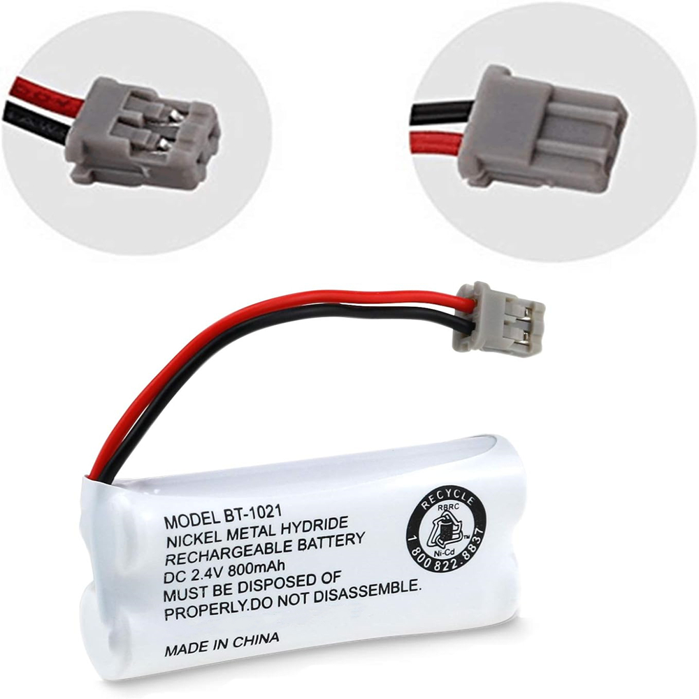 BT-1021 2.4V 800mAh Cordles Phone Battery Compatible with for Uniden uniden 6.0 BT-1016 BT-1008 BT-1025 BBTG0847001 BBTG0798001