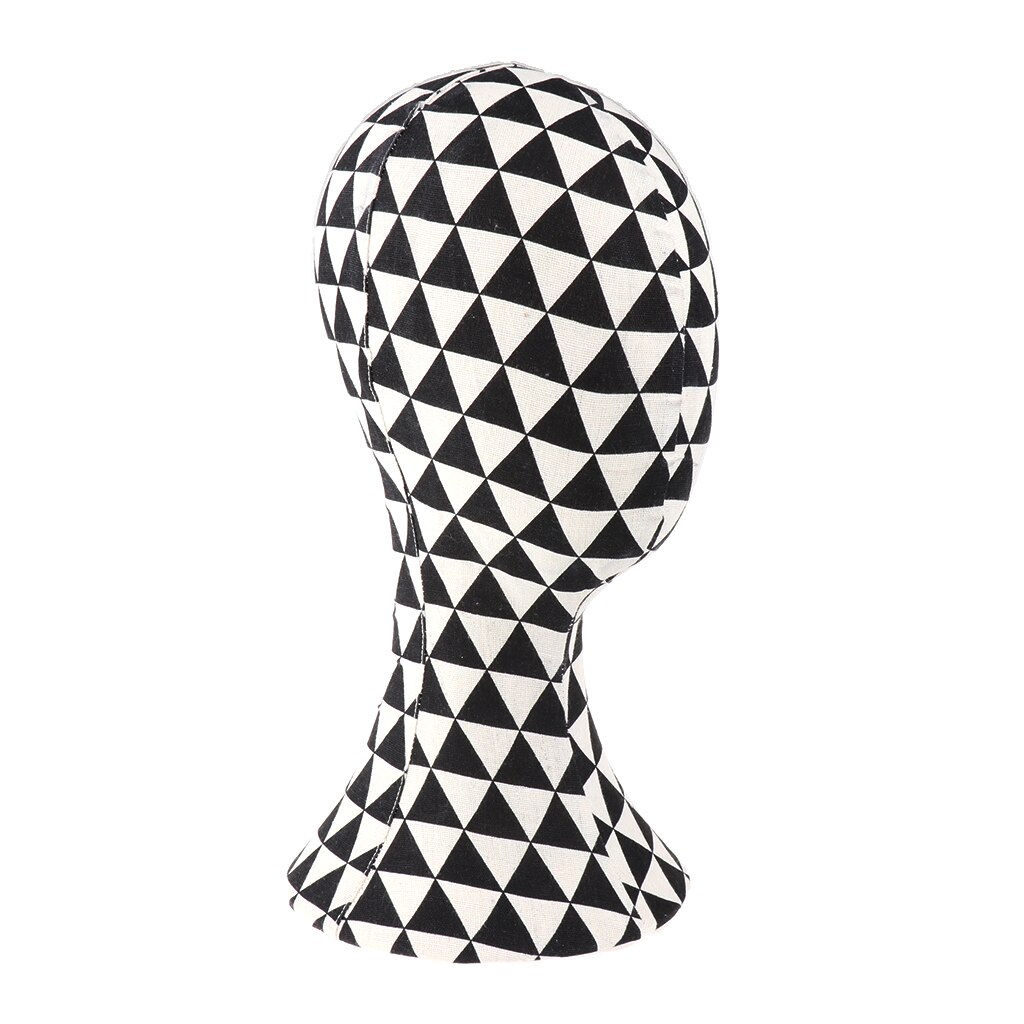 Hoofd Mannequin In Linnen Display Sieraden Display Stand Pruik Hoofd Hoed Mannequin Disolay Houder Stand Oefenpop Model Hoofd