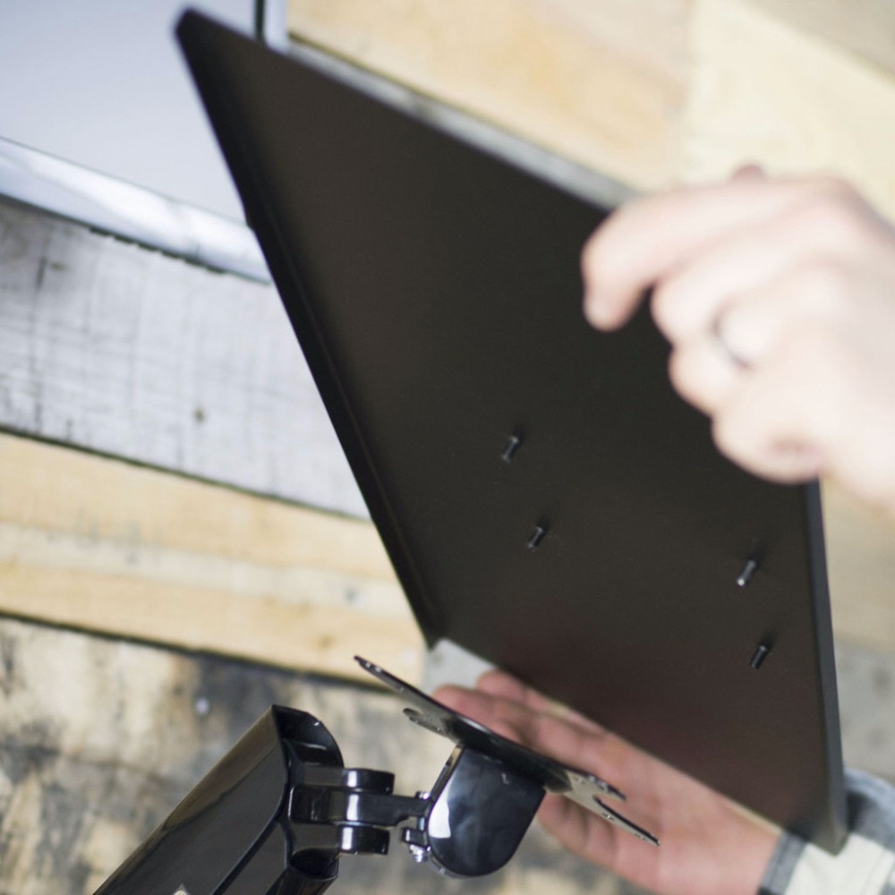 Keyboard Tray with VESA Mounting Hole 100x100mm for DIY Stand Working Keyboard Holder