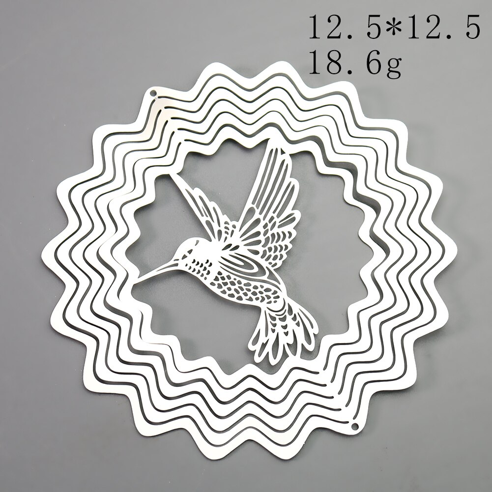 Molinillos De Viento De Colibrí 3D Para Decoración De