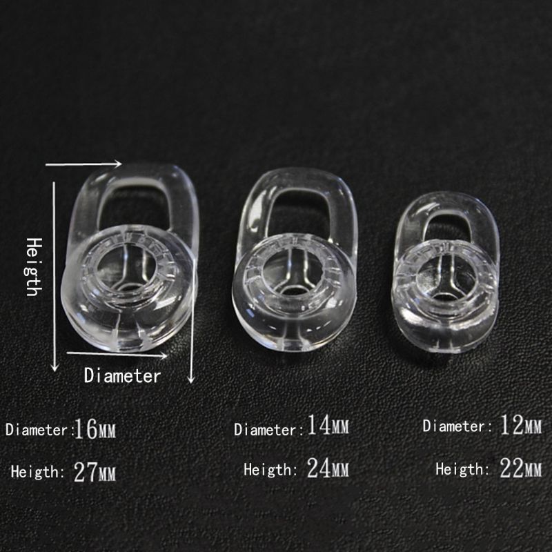 1 set hörsnäckor öronproppar örongelkrok för plantronics marque  m155/2 m 165 för smak  m1100 m100 m55 m28 m25 trådlöst bluetooth headse