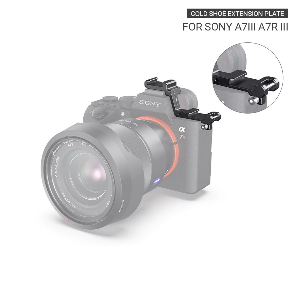 SmallRig Cold Shoe Extension Plate for Sony A7III A7R III BUC2662