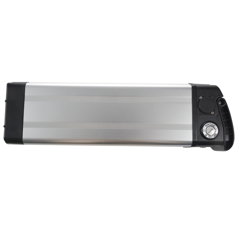 Caja de batería de gran capacidad para bicicleta eléctrica, 36V/48V, soporte 18650, accesorios para bicicleta eléctrica: Default Title