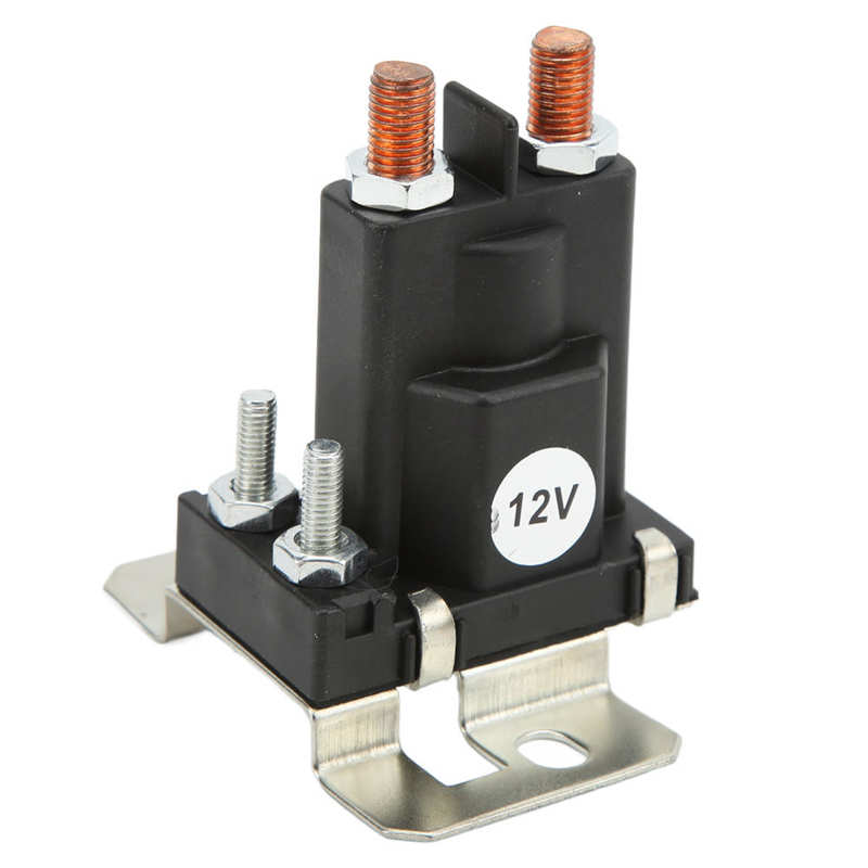 Car Starter Relay Car Start Contactor Waterproof 500A 4Pin for Automobiles