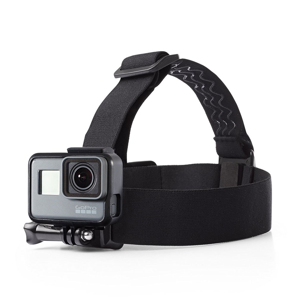 Elastische Verstelbare Harness Head Strap Black Action Camera Accessoires Mount Riem Voor Gopro Hd Hero 1/2/3/4/5/6/7 Sjcam