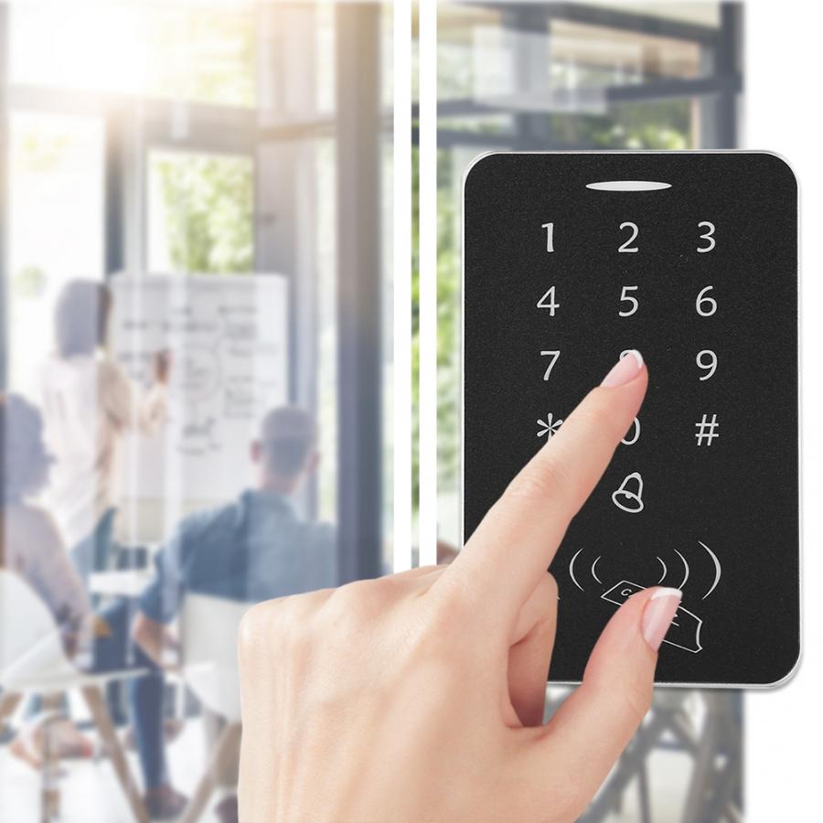 RFID EM 125KHz Card Controller Keypad Touch Screen For Access Control System Single Door ID Card Keypad