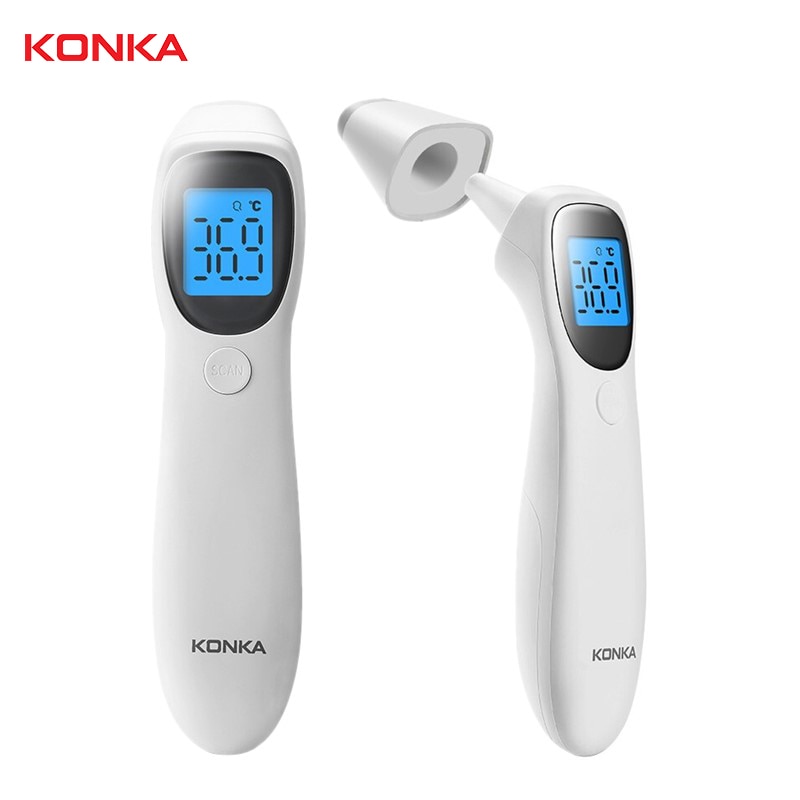 Konka Voorhoofd Thermometer Non Contact Infrarood Thermometer Lichaam Temperatuur Koorts Digital Gereedschap Meten Voor Baby Volwassen