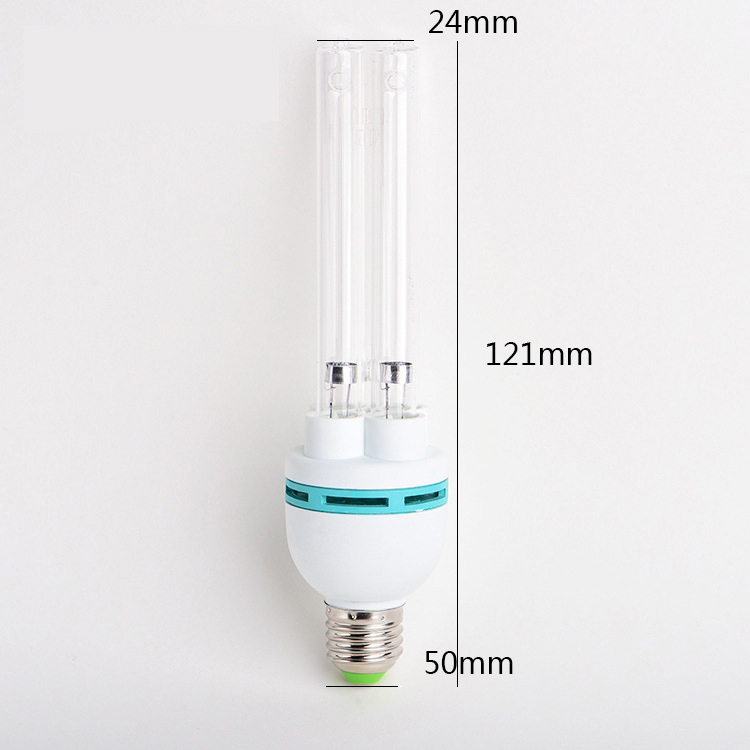 25W UV Germicidal Lamp Disinfection Lamp E27 UV Lamp 254NM Household Sterilization Lamp BRIGHTINWD