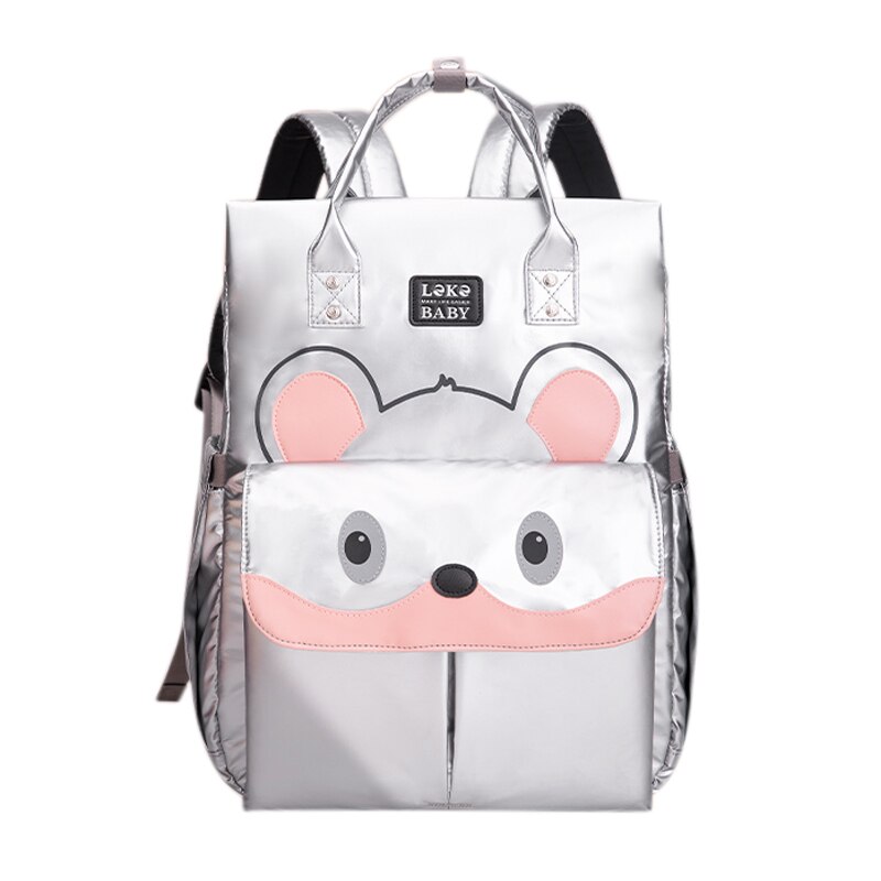 Lekebaby luiertas mummie zwangerschap babytassen reis luier verschonen rugzak vrouwen geïsoleerde lunchtas kinderwagen organizer: A