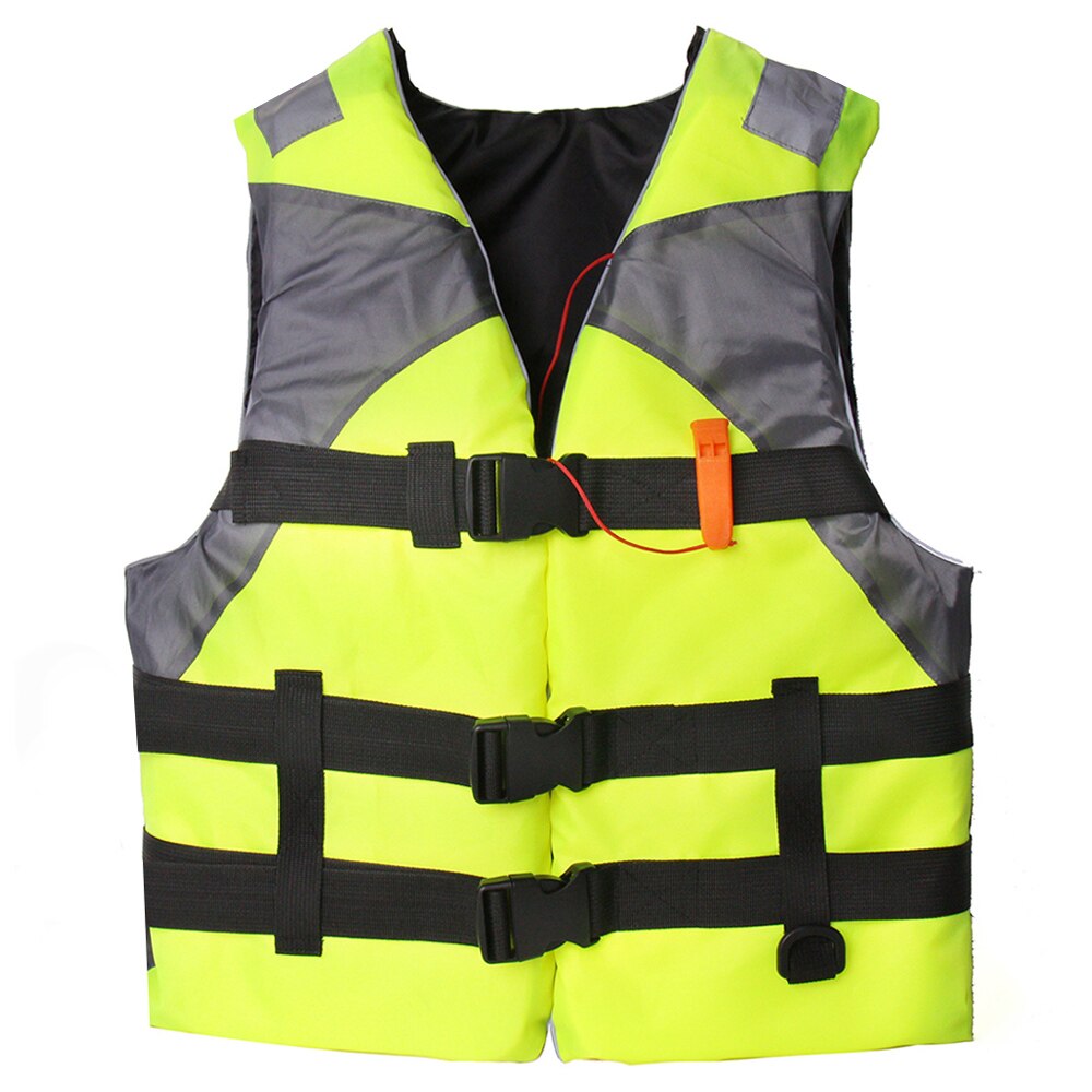 Chaleco salvavidas para adultos, para Surf, Kayak, Wakeboard, balsa de rescate, Jet Ski, natación, lanchas de rescate, deportes acuáticos: N033 Green