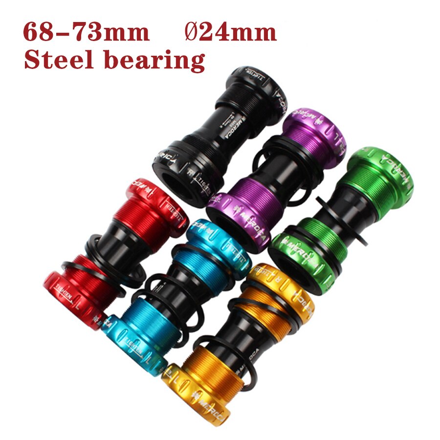 Pressfit bb fiets trapas stalen lager bsa crankstel bsa racefiets mtb press fit  bb 68-73mm bb 24mm mountainbike onderdelen