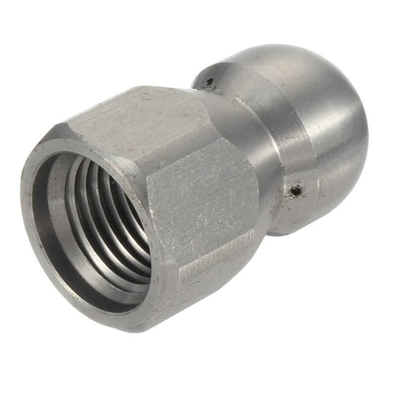 High Pressure Washer Stainless Steel Accessories G1 / 8 " G1 / 4 " G 3 / 8" Drain Sewer Cleaning Jetter Rotary Nozzle: 3