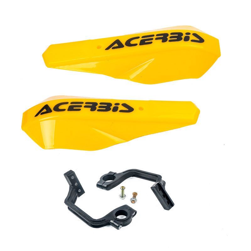 Para ktm honda yamaha suzuki pit bicicleta da universal motocicleta mão guardas lidar protetor handguard guiador pro: Dourado