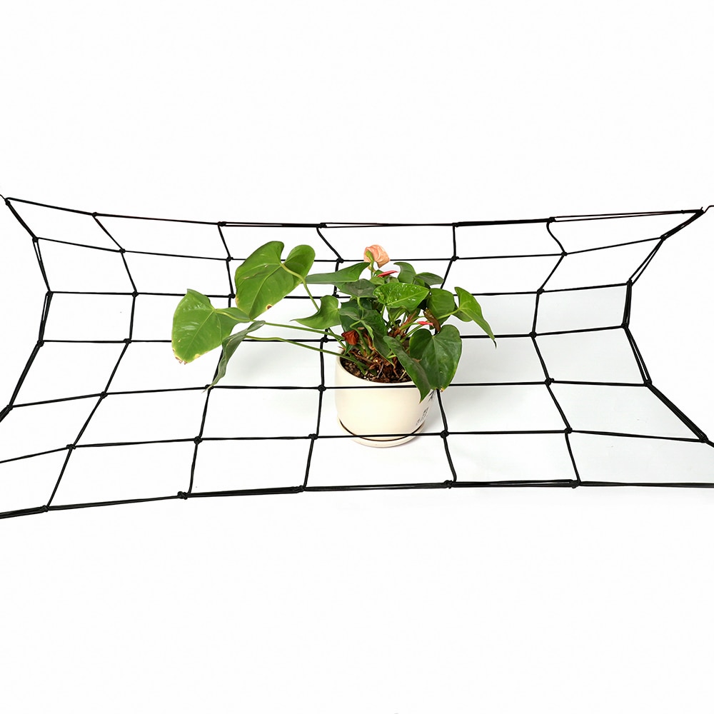 Elastic Rubber Garden Trellis Net Grow Tent Trellis Net Support for Vegetable Climbing Vine Plants Garden Plant Support Net