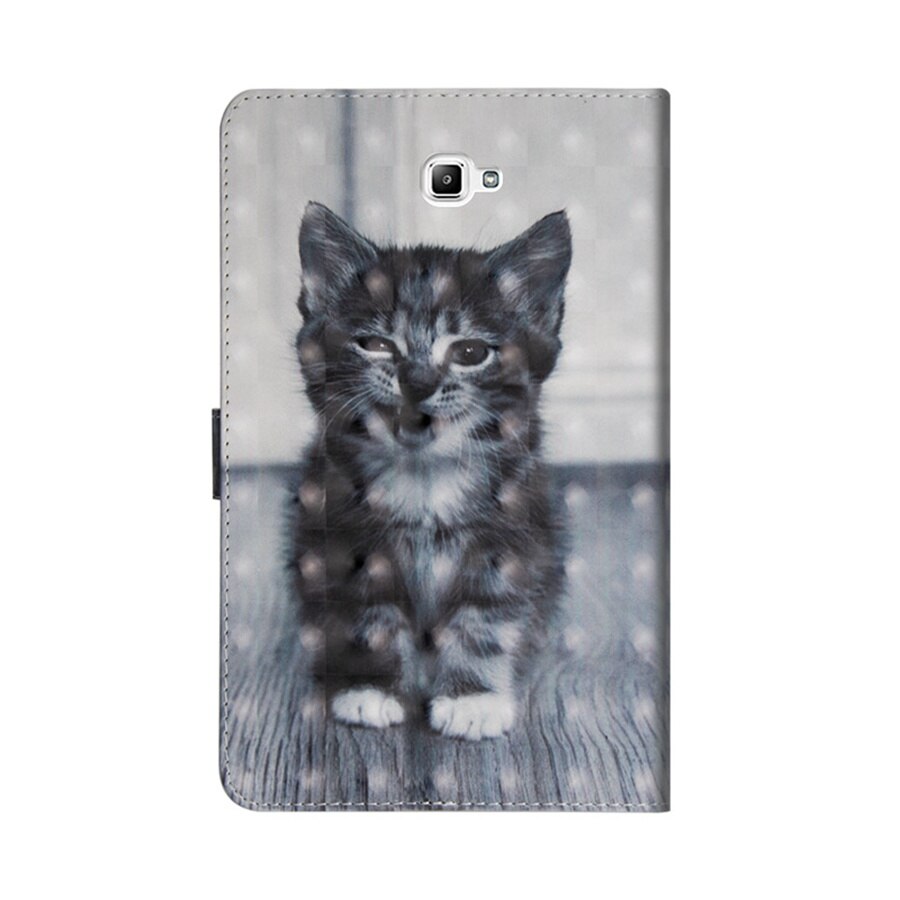 Cat Painting PU Leather Case For Samsung Galaxy Tab A 10.1 inch model SM-T580 T585 T580 T585N Cover tablet case +FilmGift