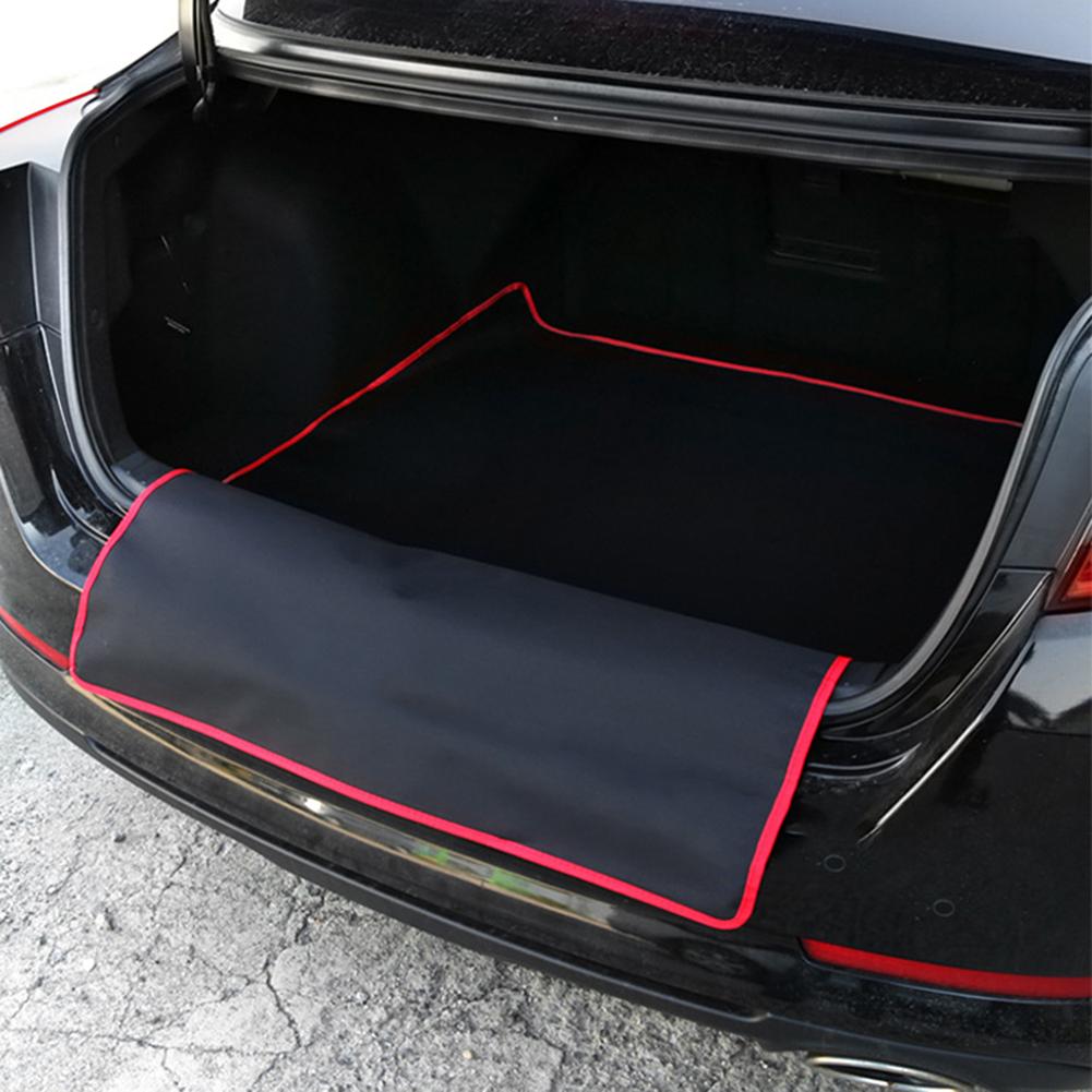 Universal Trunk Mats Car Rear Trunk Storage Mat Cargo Tray Trunk Waterproof Protective Pads Mat Compatible