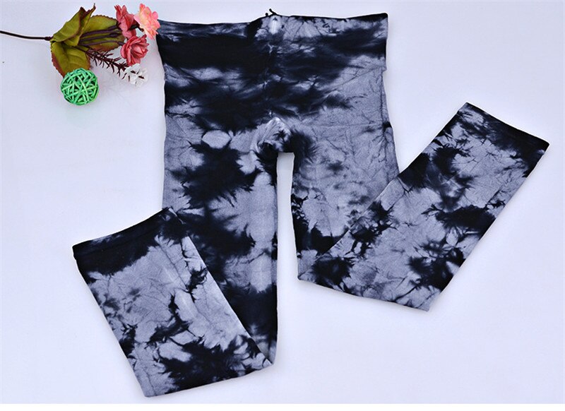 Little Girls Casual Stretch Tights Print Pantyhose Pants for Kids Children: Black