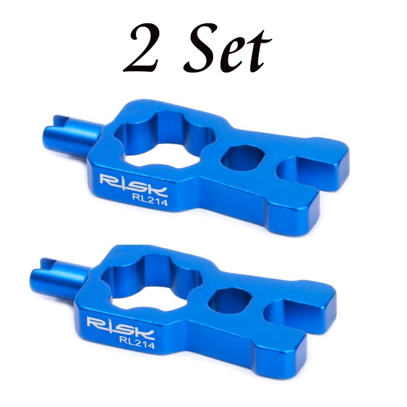 4 1 Bicycle Valve Tools Multifunction / Valve Disassembly Installation Tool For MTB Road Bike: 2pcs