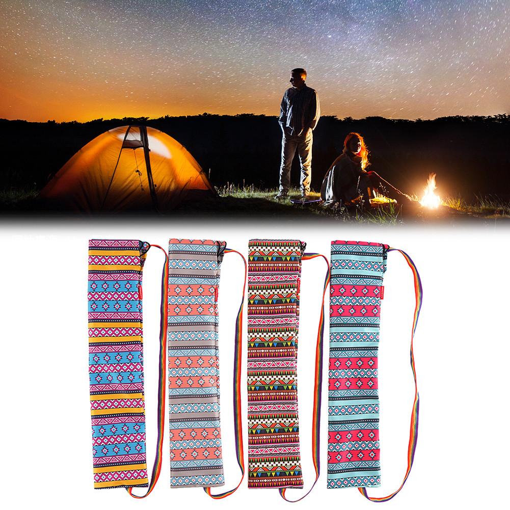 Outdoor Camping Storage Bag Canopy Pole Tent Pole Ground Nails Trekking Poles Fishing Rod Finishing Waterproof Bag Handbag