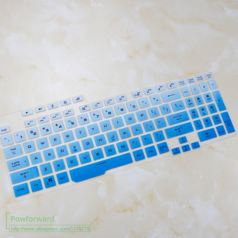 Silicone Keyboard Cover Protector Laptop skin For ASUS ROG Strix G G731GV G731GW G731GT G731GU G731 GW GT GU 17.3 inch