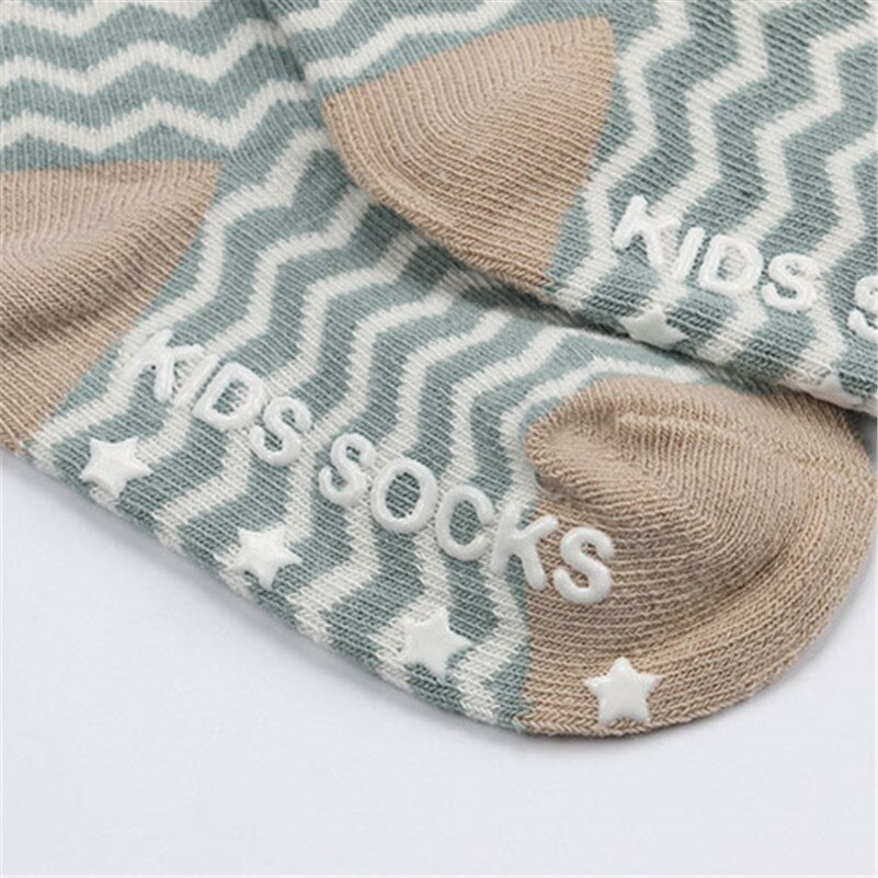 Wecute Baby Sokken Pasgeboren Kids Meisje Jongen Animal Patroon Anti-slip Knie Hoge Sok Vos Leuke Cartoon Kat Katoen sokken baby