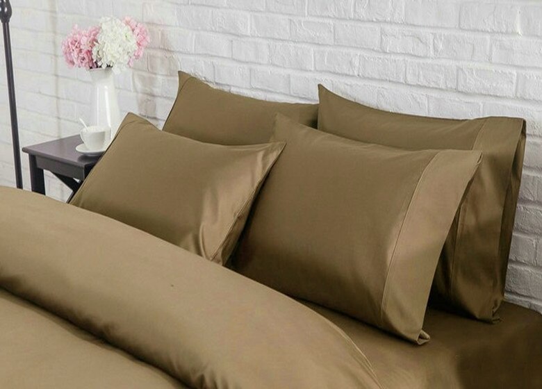 Tissu en coton égyptien 1600 TC 100% pour draps Super largeur 280 cm 110 ''couleurs ivoire blanc 1 mètre comme test d'échantillon