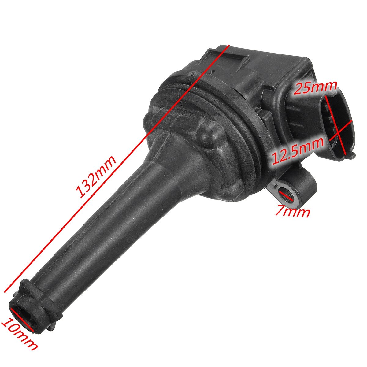 Black Ignition Coil For Volvo 1999 XC70 XC90 C70 S60 UF341 9125601 Polybutylene Terephthalate