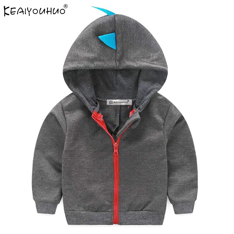 frühling Herbst Baby Jungen Kleidung Mäntel Kleinkind Jungen Langarm Dinosaurier Reißverschluss Kopf Kappe Jungen Jacken Mantel Baby Mädchen kleidung