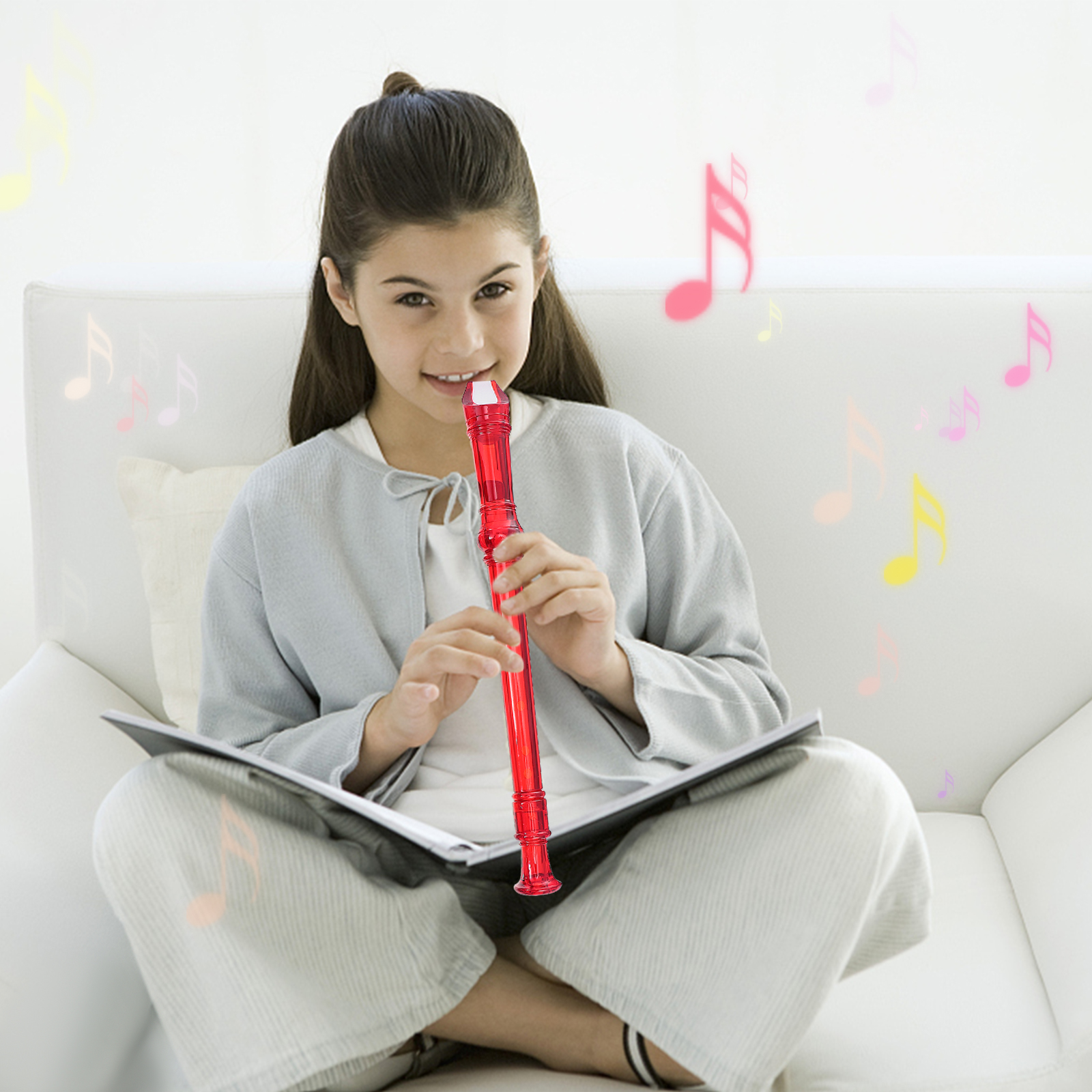 2 Sets Introductory Flute Chinese Style Flute Musical Instrument for Student