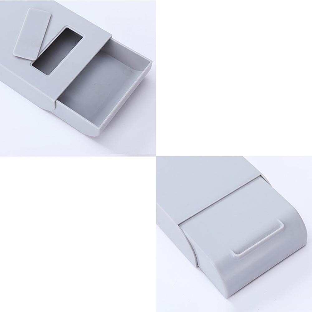 Caché en plastique bureau organisateur Table sous pâte tiroir papeterie boîte de rangement Case Table bureaux tiroir diviseur papeterie