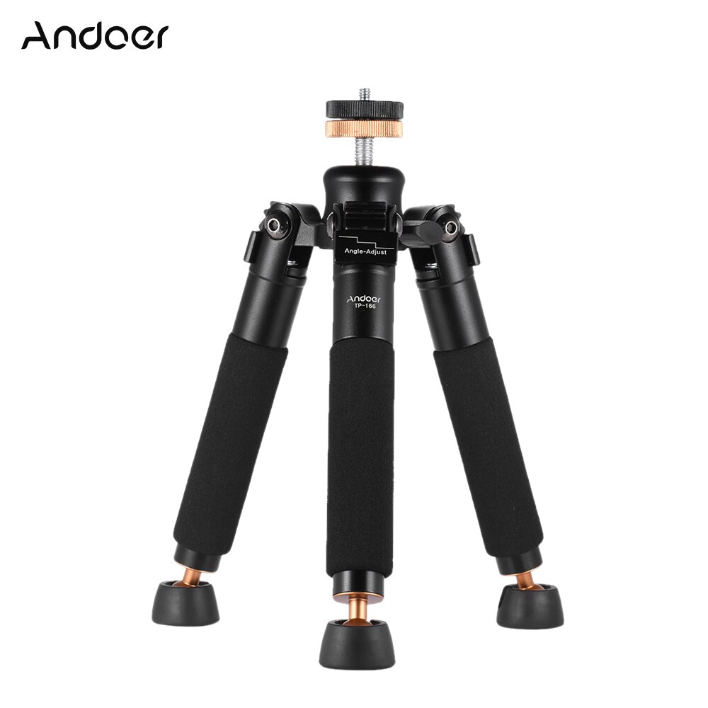Andoer – Mini trépied en aluminium, monopode, stabilisateur pour appareil photo