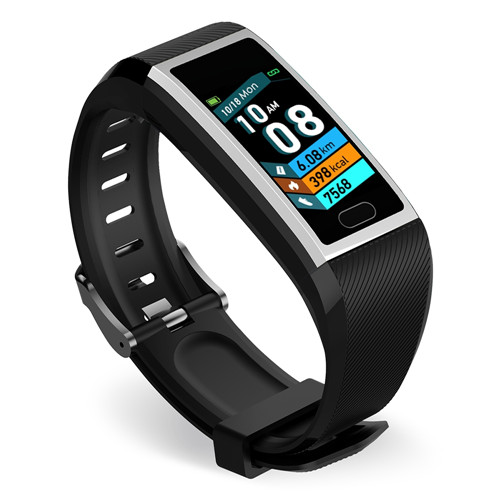 118 Plus Smart Armband Smart Uhr Fitness Tracker Schlaf Monitor Wetter Prognose Smart Armband Wasserdichte Smartband mit GPS: P02