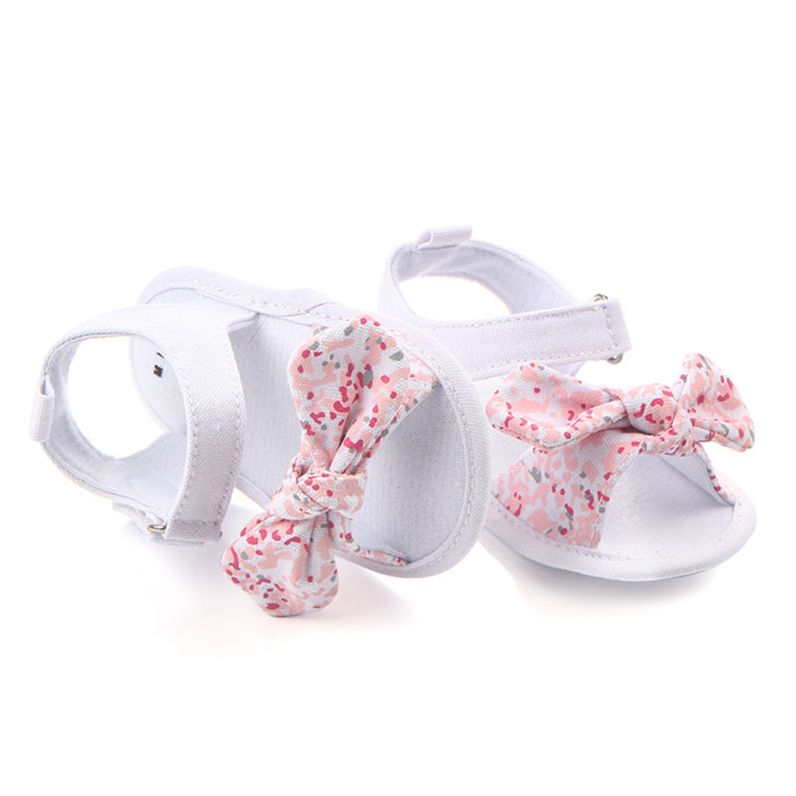 Sommer Sandalen Baby Mädchen Bogen Sandalen Weichen Nicht-Slip Gummi Sohle Sommer Flache Wanderschuhe Schöne Baby Mädchen sandalen