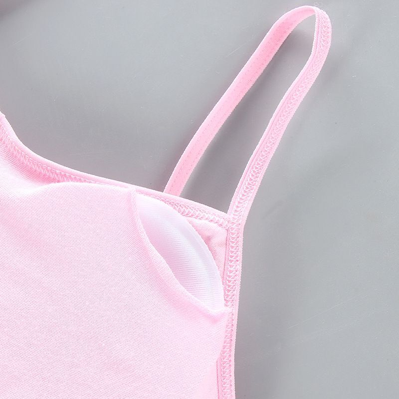 Girls Cotton Topic Young Underwear Teenage Training Bra Natural Sling Vest Classic Loves for 8-14 Years