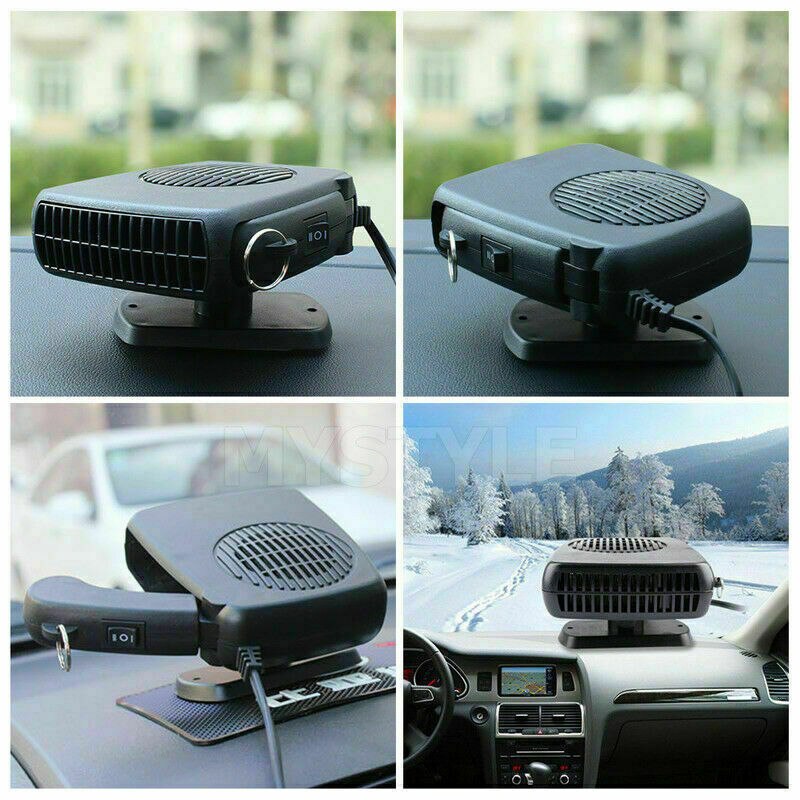 Newest 200W 12V/24V Car Heater Cooler Demister Windscreen Screen Defroster Dash Heating Heater