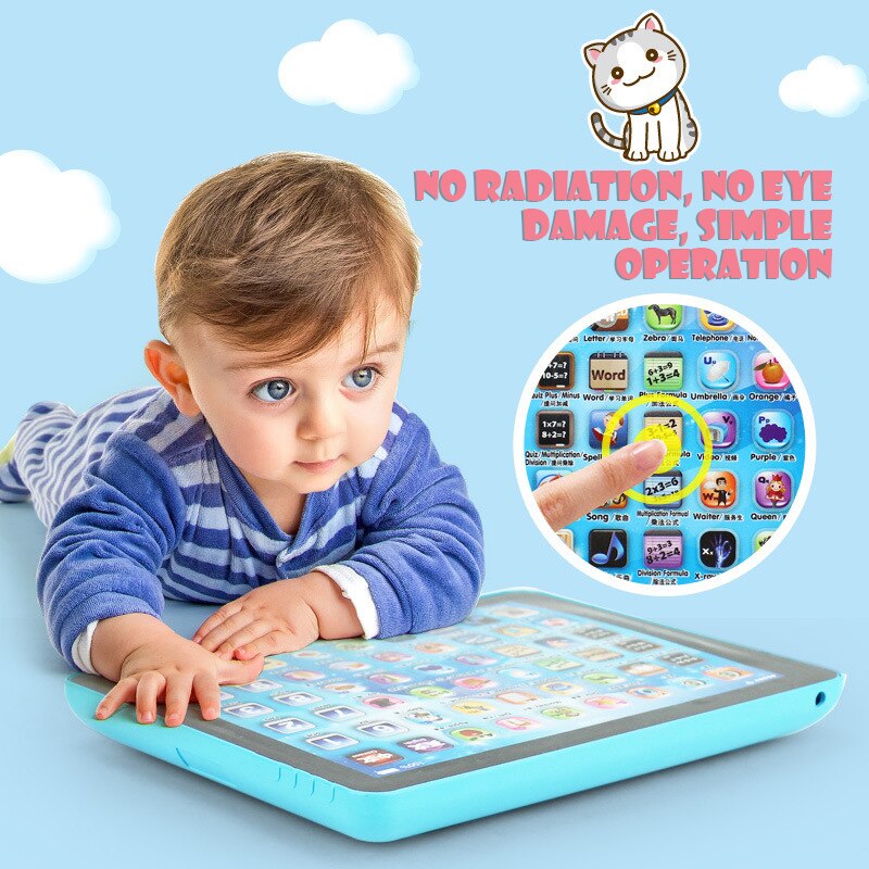 Kind Kids Computer Tablet Chinese Engels Leren Studie Machine Speelgoed Onderwijs Baby Kinderen Speelgoed Cadeau Voor Kinderen Grappige Oyuncak
