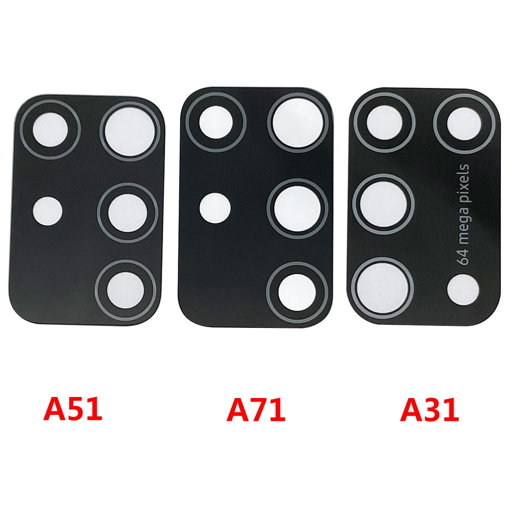 Powrót kamera tylna szklany obiektyw do Samsung M51 A10S A20S A12 A10 A20 A30 A30S A40 A50S A70 A31 A41 A51 A71 M21 M31S + narzędzia do naprawy